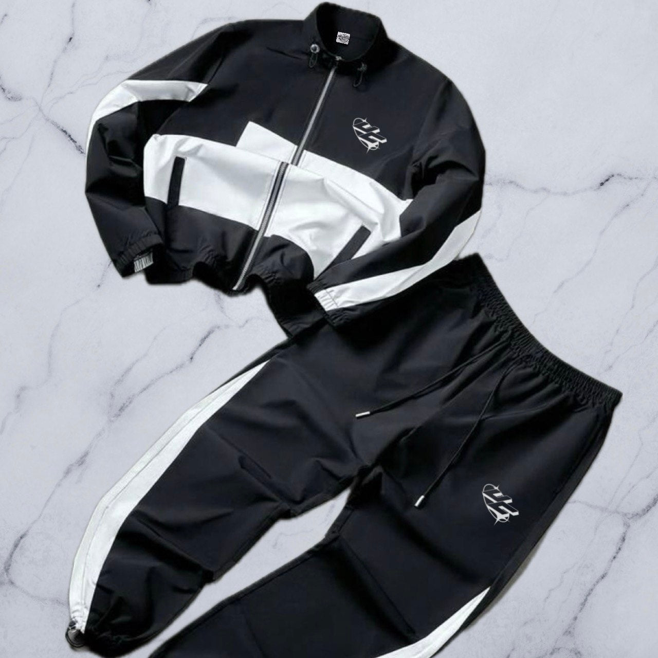 'PANDA 2 TONE' Oversized Tracksuit