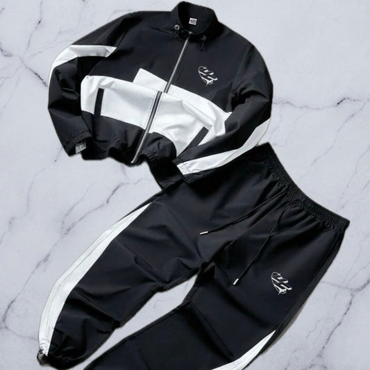 'PANDA 2 TONE' Oversized Tracksuit